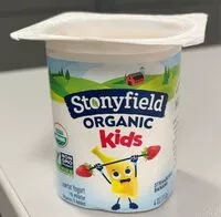 Mängden socker i Stonyfield organic kids strawberry banana