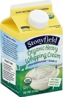 Mängden socker i Organic Heavy Whipping Cream