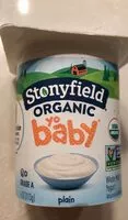 Mängden socker i Stonyfield organic yo baby