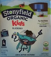 Mängden socker i Organic Kids Blueberry