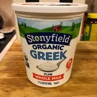 Socker och näringsämnen i Stonyfield organic