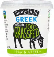 Mängden socker i Organic Plain Grassfed Greek Yogurt