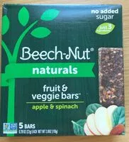 Mängden socker i Fruit & veggie bars