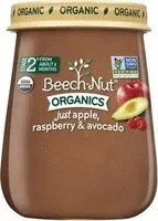 Mängden socker i Organics apple, raspberries & avocado