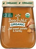 Mängden socker i Organic stage just sweet potato & barley