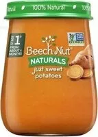 Mängden socker i Beech nut pureed baby food sweet potato