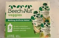 Mängden socker i Beech-Nut Veggies