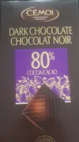 Mängden socker i Chocolat noir 80%
