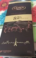 Mängden socker i Chocolat extra noir 82 % cacao