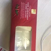 Mängden socker i Iced Christmas Cake Slices