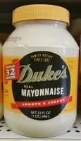 Mängden socker i Real smooth creamy mayonnaise best of america