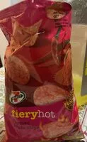 Mängden socker i Fiery hot - flavored potato chips