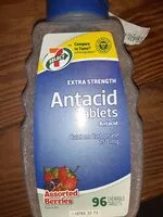 Mängden socker i antacid tablets