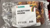 Mängden socker i 7 Eleven Walnut Fudge Brownie