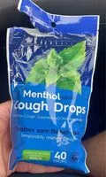 Mängden socker i Menthol Cough Drops