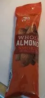 Mängden socker i Whole Almonds Smoked