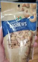Mängden socker i Roasted and Salted Cashews