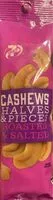 Mängden socker i Cashews Halves & Pieces