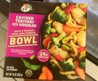 Mängden socker i Chicken teriyaki with noodles