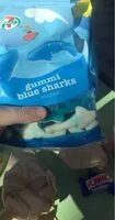 Mängden socker i gummi blue sharks