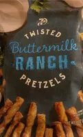 Mängden socker i Buttermilk ranch twisted pretzels