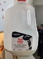 Mängden socker i Whole milk