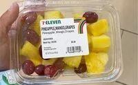 Mängden socker i Pineapple,Mango,Grapes