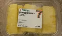 Mängden socker i pineapple spears (costa rica)