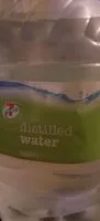 Mängden socker i Distilled water