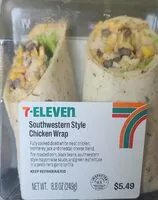 Mängden socker i Southwestern style chicken wrap