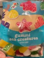 Mängden socker i Gummi sea creatures
