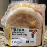 Mängden socker i English Muffin with Bacon, Egg and Cheese