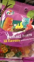 Mängden socker i Gummy bears