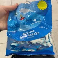 Mängden socker i Gummi blue sharks