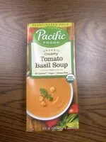 Mängden socker i organic creamy tomato basil soup