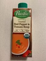 Mängden socker i Organic roasted red pepper & tomato soup