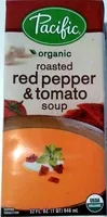 Mängden socker i Pacific foods organic creamy roasted red pepper tomato soup