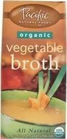Mängden socker i Pacific organic vegetable broth