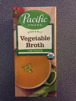 Mängden socker i Organic low sodium vegetable broth