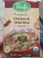 Mängden socker i Organic soup, chicken & wild rice
