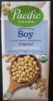 Mängden socker i Unsweetened original soy plant-based beverage