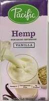 Mängden socker i Pacific foods hemp vanilla plantbased beverage