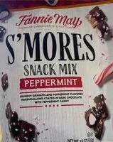 Mängden socker i Fannie may smores snack mix peppermint