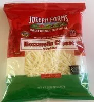 Mängden socker i Mozzarella Cheese Shredded