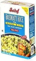 Mängden socker i Basmati rice mix Herb Rice