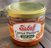 Mängden socker i Sadaf carrot preserve