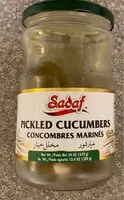 Mängden socker i Pickled cucumbers