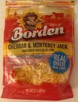 Mängden socker i Cheddar & monterrey jack