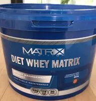 Mängden socker i Diet  whey matrix