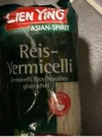 Mängden socker i Reis-Vermicelli